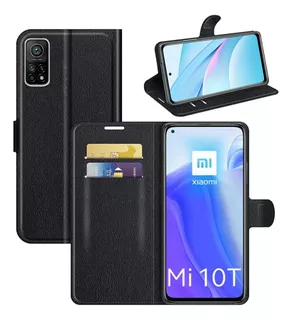 Capa Carteira + Película Para Xiaomi Mi 10t / Lite / Pró 5g