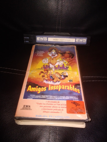 Pelicula Vhs, Amigos Inseparables, Rock A Doodle, Animada