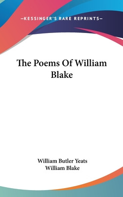Libro The Poems Of William Blake - Yeats, William Butler