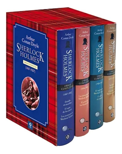 Libro Sherlock Holmes -obra Completa- 4 Volumenes /441