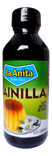 10 Pzas Esencia De Vainilla La Anita De 120ml De Yucatán