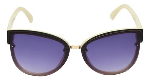 Tahari Gafas De Sol Retro Estilo Ojo De Gato Para Mujer, Neg