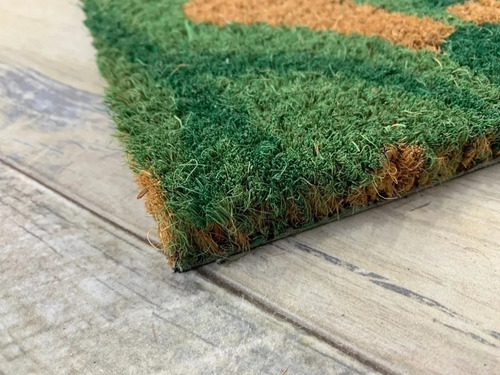 Imagen 3 de 8 de Felpudo Alfombra Coco Home Goma Antideslizante 40x60cm