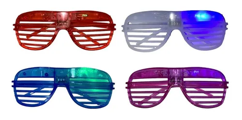 60 Lentes Luz Led Fiesta Disco 70 80 Batucada Boda