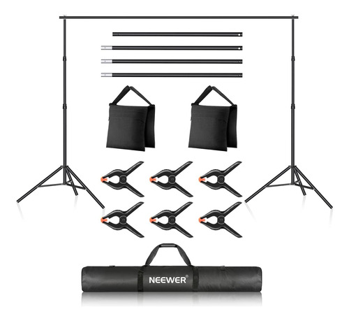 Sistema De Soporte De Telón De Fondo Neewer Photo Studio, 10