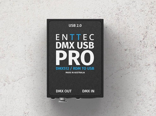 Interfaz Enttec Dmx Usb Pro 512 Canales Dmx