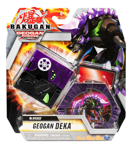 Bakugan Geogan Deka, Hyenix, Figura Transformadora Coleccion