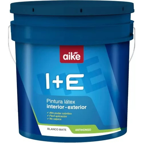 Latex I + E Aike X 20 Litros Blanco Exterior Interior 