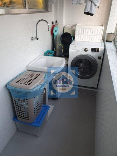 Imagem 17 de 20 de Apartamento Com 1 Dormitório À Venda, 51 M² Por R$ 380.000,00 - Embaré - Santos/sp - Ap6150
