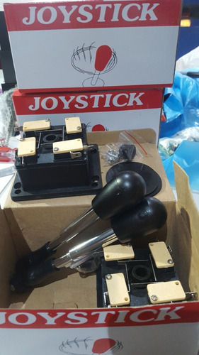 4 Palanca Arcade Para Maquinitas Joystick Con Micros + 4 Monederos