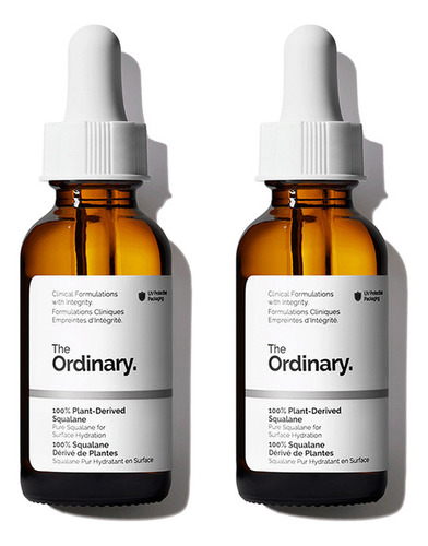 2 100% Plant-derived Squalane - The Ordinary 30ml