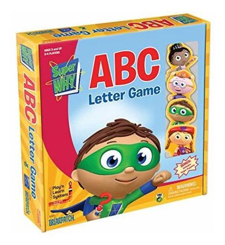 Briarpatch Super Por Qué Abc Game Pbs Kids Early Reading &