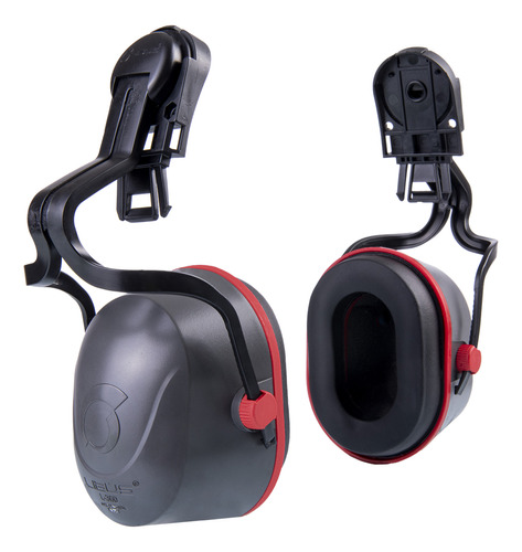 Libus protector auditivo L-360 para casco ala color gris