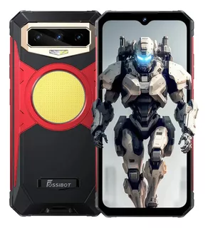 Celular Fossibot F102 Robusto Doble Sim Luces De Campamento Súper Brillantes 12gb Ram 256gb Rom 16500mah Batería 108mp+20mp+ 5mp Cámara Android 13