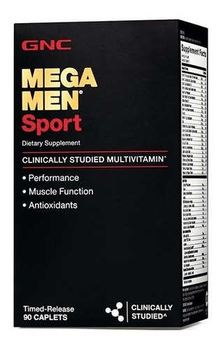 Mega Men Sport Multivitamin 90 Caplets + Envío Gratis