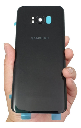 Tapa Trasera Samsung Galaxy S8 Plus Con Cristal Camara 