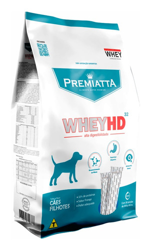 Ração Premiatta Whey Hd Filhotes 6kg