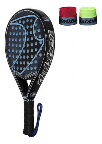 Paleta Padel Rober 8 Blackseries Dabber + 2 Overgrip 