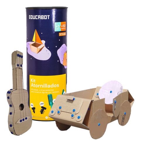 Juego Para Armar Atornillados Vehiculo Casa Ingenio 124pcs Cantidad De Piezas 124