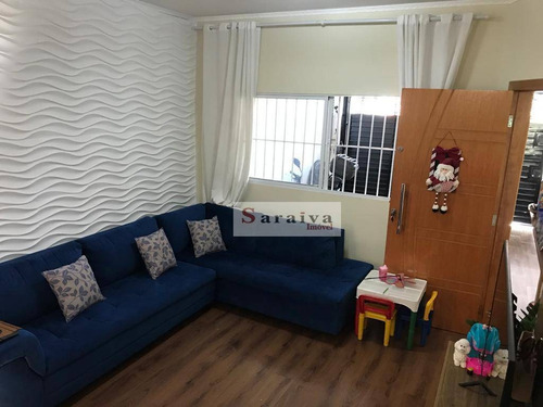 Imagem 1 de 22 de Sobrado Com 3 Dormitórios À Venda, 240 M² Por R$ 650.000 - Santa Terezinha - São Bernardo Do Campo/sp - So1124
