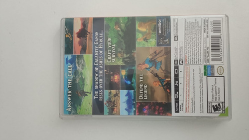 The Legend Of Zelda: Breath Of The Wild - Switch - Física (Usado)