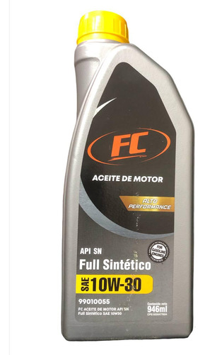 Afs10w30 Aceite 10w30 Semi Sintetico Para Cherry