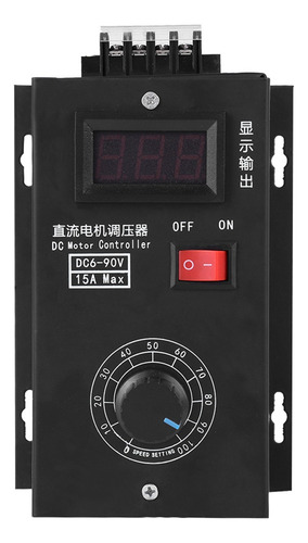 Control De Velocidad Universal Del Motor De 6v - 90v Pwm Dc
