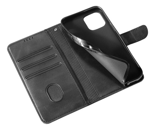 Funda De Piel Tipo Libro Para Oppo A12/ A5s/a12s Con Función Atril Magnética