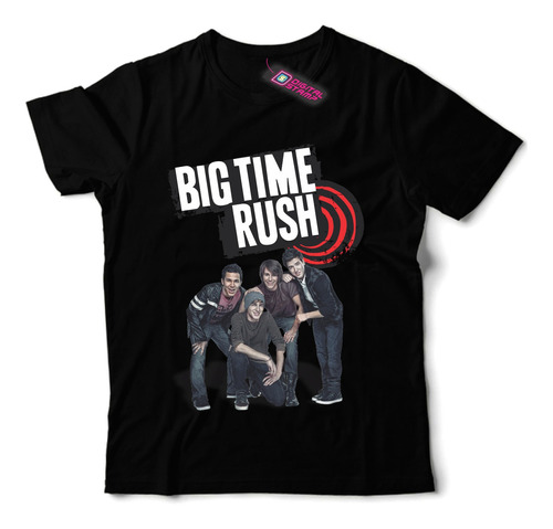 Remera Big Time Rush Rp49 Dtg Premium