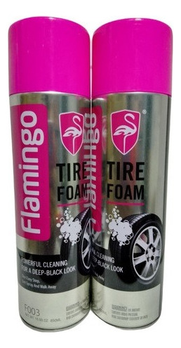 Espuma Limpia Caucho Flamingo 650ml