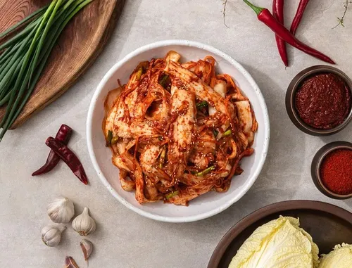 Kimchi Coreano Picante Con La Receta Original Probiótico