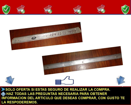 Platina Para Marcos Puertas Malibu Año 1973 A 1977