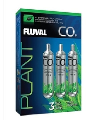  3 Cartuchos De Co2 Presurizados Desechables Fluval