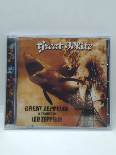 Great White Great Zeppelin  Tributo Cd Nuevo