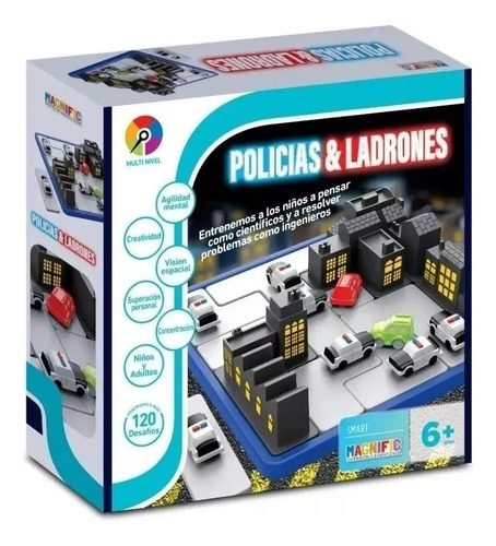 Juego De Mesa Policías Y Ladrones P/adultos Y Niños