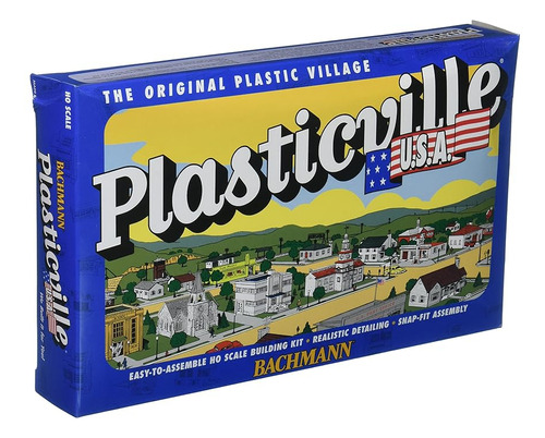 Bachmann Trains Plasticville Buildings Kits Clásicos Estació