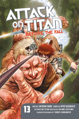 Libro:  Attack On Titan: Before The Fall 13