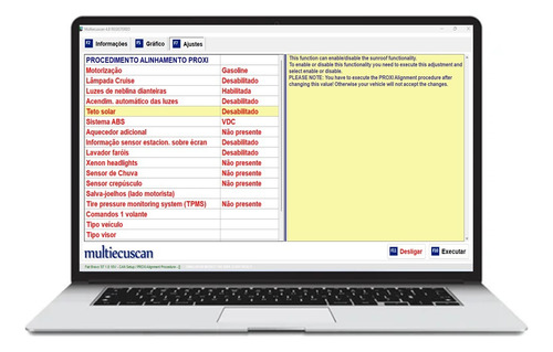 Scanner Alinhamento Proxy P/ Fiat Argo Cronos Toro Fastback