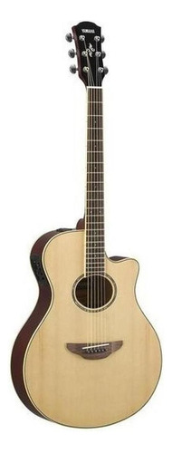 Guitarra Acústica Yamaha Apx600 Para Diestros Natural Gloss