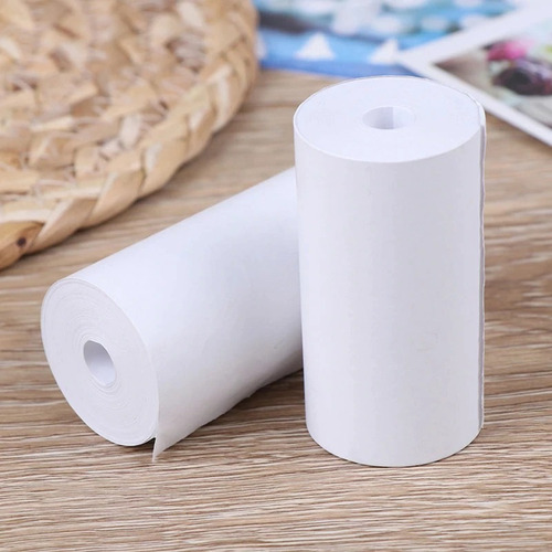 Papel Térmico X3 Para Mini Impresoras Q1 57x30mm X 6,5 Mtrs