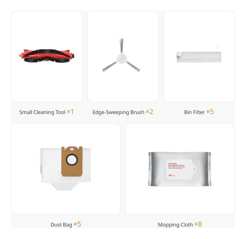 Kit De Reemplazo De Robot Aspirador Switchbot K10+, El Kit D