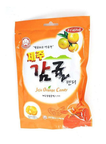 Dulce Coreano Jeju Orange Mammos 100g