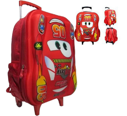 Mochila Infantil Escolar Frente Alto Relevo Mc05005