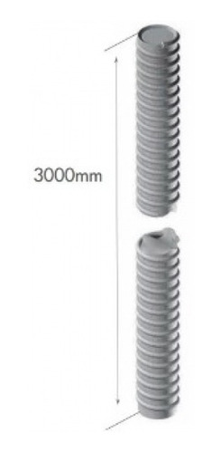 Vergalhao Galvanizado Rosca Total 3/8 X 3 Metros
