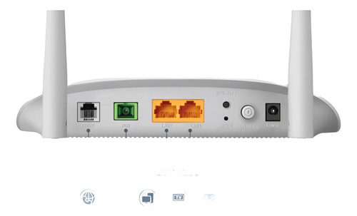 Apc, 2 Puertos Lan (1 Gigabit Ethernet, 1 Fast Ethernet) Y 1