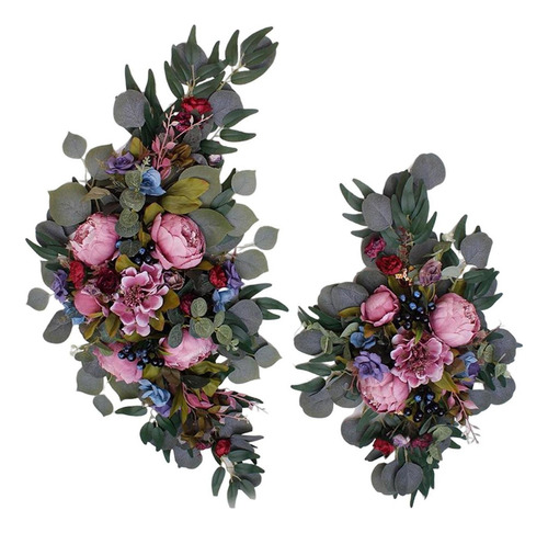Guirnalda De Seda, 2 Uds., Decoración Floral, De Invitado Y