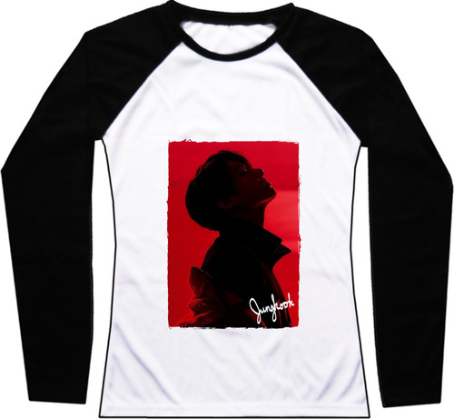 Buzo Jungkook Bts K-pop Dama Raglan Bca Urbanoz