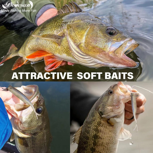 Soft Plastic Fishing Lures Bass Fishing Lures Minnow Lures C
