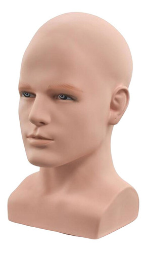 Cabeza De Maniquí Masculino Adulto De Pvc, Busto De Cabeza,