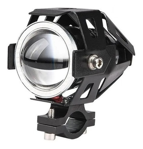 Faro Led Cree U5 Auxiliar 10w 2000lm Proyector Cuatri Moto